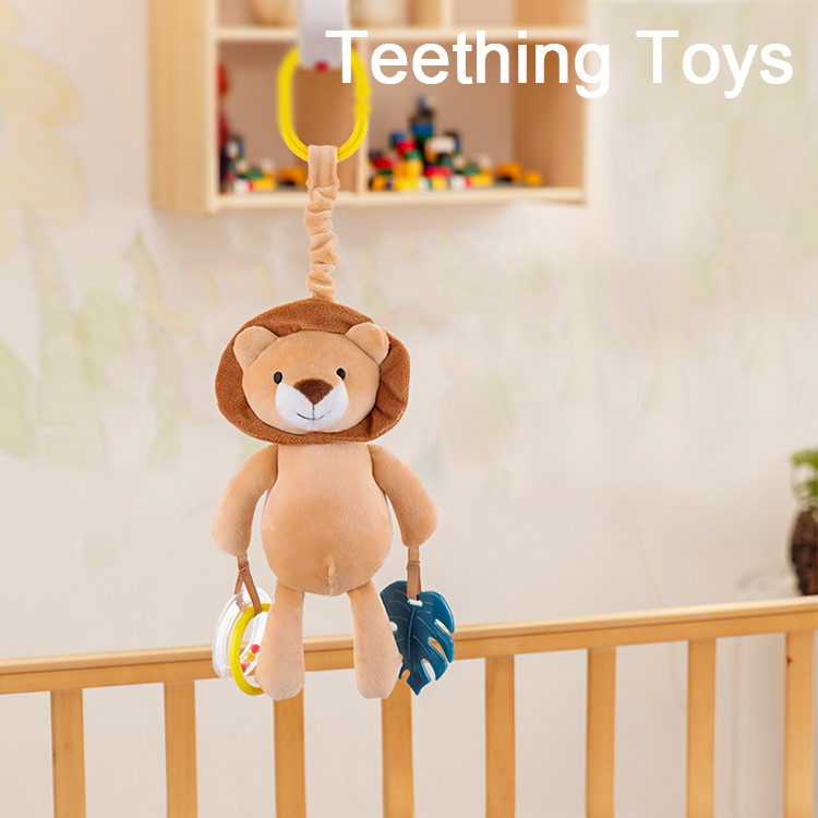 Couverture De Sécurité En Peluche Pour Bébé - Motif Singe - 33 Cm - Douce Et Confortable - 13